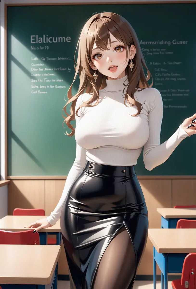 我成了女老师向上爬的工具